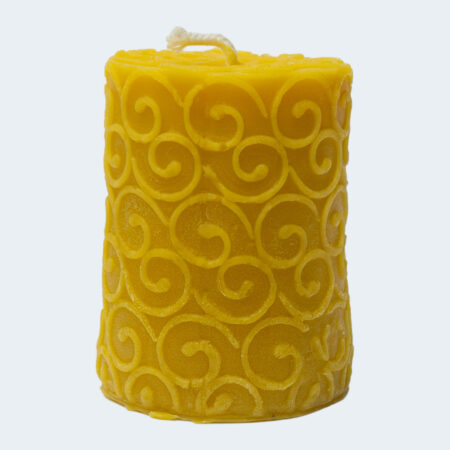 Bougie arabesques 9,5 cm