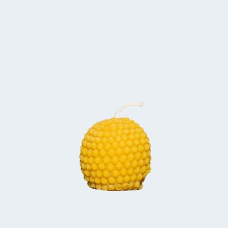 Bougie boule relief 5,5 cm