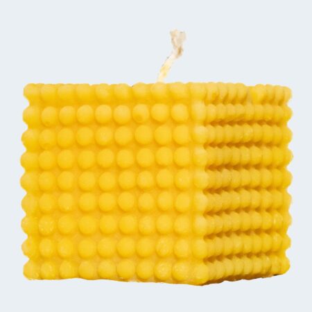 Bougie cube relief 5,5 cm