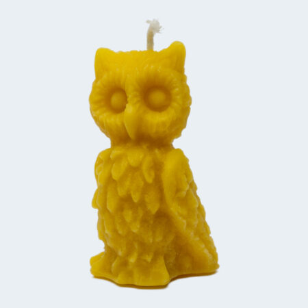 Bougie hibou 9 cm