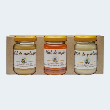 Trio printemps, sapin et montagne 3 x 250 g
