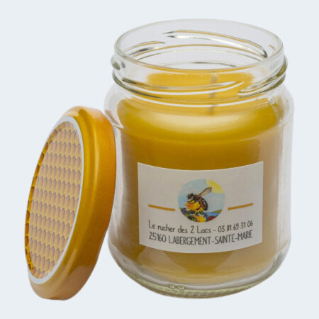 Bougie pot de miel