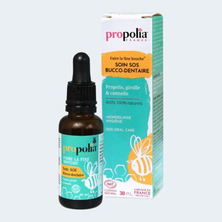 Soin SOS bucco-dentaire propolis, miel et girofle