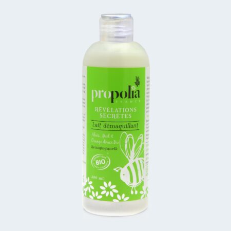 Lait démaquillant aloé vera, miel et orange douce