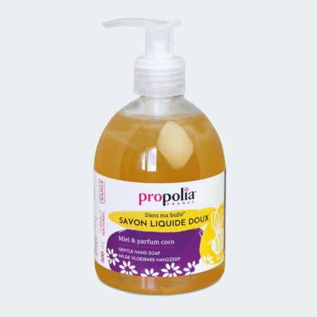 Savon liquide mains miel et coco