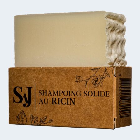 Shampoing solide huile de ricin
